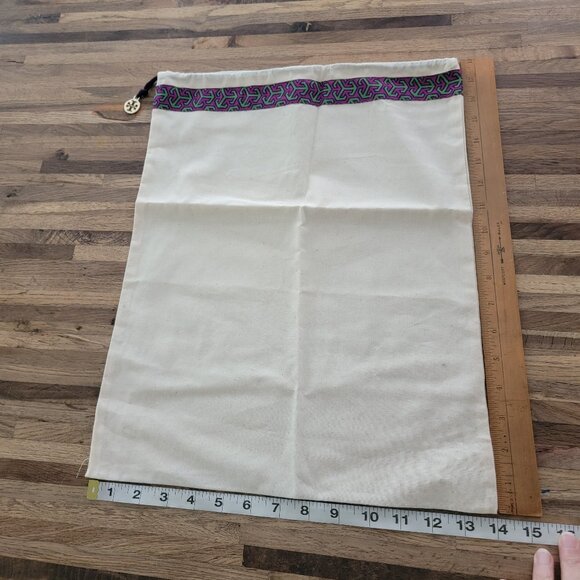 18" x 14" Tory Burch Draw String Dust Protection Bag - Picture 3 of 5